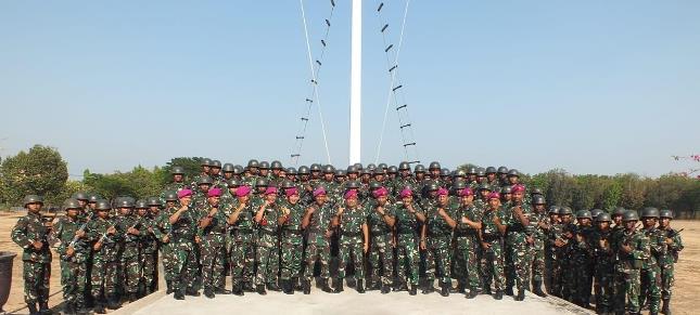 Kursus Bintara Remaja Korps Marinir TA, Ditutup Oleh Dankolatmar