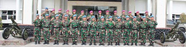 Danmenbanpur 2 Mar Lepas Prajurit Terpilih ke Lebanon