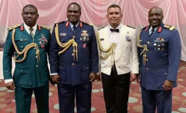 Keluarga Presiden Nigeria Hadiri Acara Resepsi Diplomatik TNI