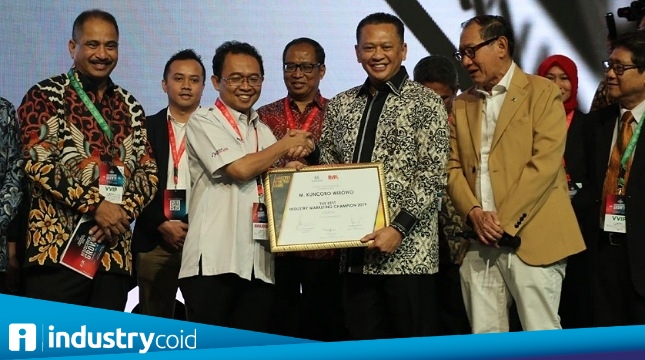 BGR Logistics raih penghargaan The Best Industry Marketing Champion 2019 for the Logistics sector