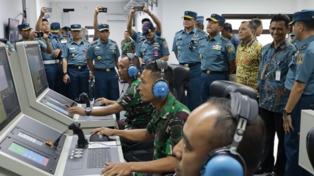 Peresmian peralatan tempur baru Gunnery Firing Range (GFR) milik Komando Pendidikan Operasi Laut (Kodikopsla) TNI AL 