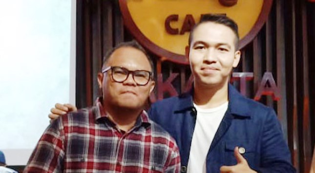 Badai, sang pencipta lagu handal dengan penyanyi pendatang baru, Rando Sembiring lewat lagu Cinta Jangan Pergi. 