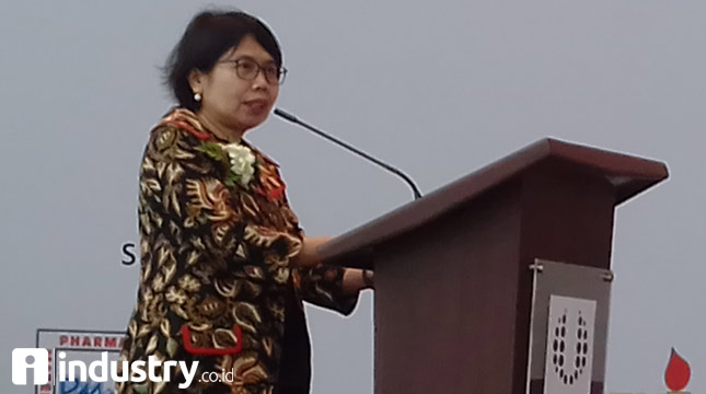 Direktur Jenderal Bina Kefarmasian dan Alat kesehatan Kementrian RI, Maura Linda Sitanggang (Hariyanto/ INDUSTRY.co.id)