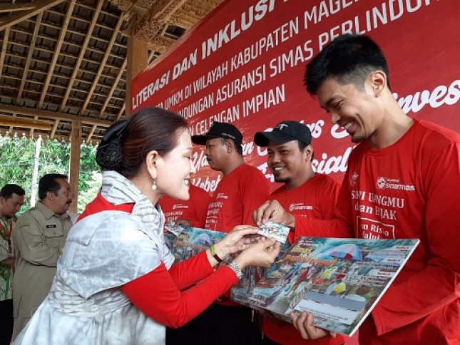 Magelang-Asuransi Sinar Mas membuka tahun 2020 dengan kegiatan Literasi Keuangan di kota Magelang, Jawa Tengah.