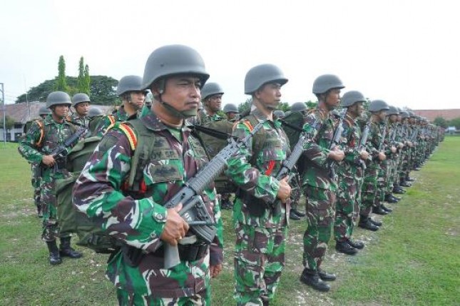 Pembukaan Latihan Pemantapan Kemampuan Kepelatihan Prajurit Kolatmarta 2020