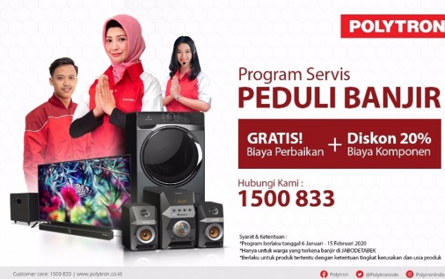 Polytron Peduli Banjir