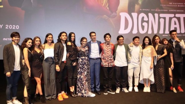 Para pemain, Kru, Sutradara dan Produser film 'Dignitate' produksi MD PIctures
