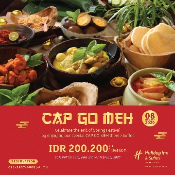 Cap Go Meh di Holiday Inn & Suites Jakarta Gajah Mada