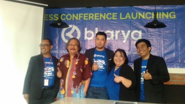 Prosesi Peluncuran Bkarya.com Layanan Aplikasi Bagi Para Kreator Indonesia