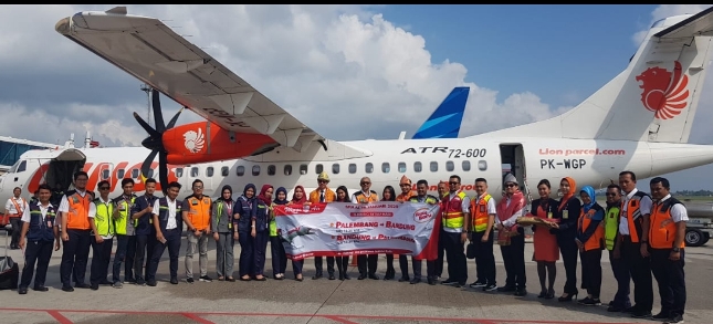 Tingkatkan Industri Pariwisata, Wings Air Resmikan Rute Bandung – Palembang – Bandung 