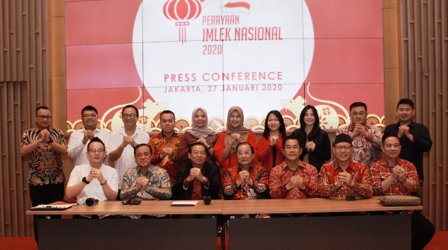 Panitia Perayaan Imlek Nasional 2020 yang akan diselenggarakan di ICE BSD 30 Januari 2020