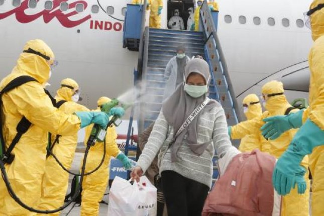 Pemerintah RI Berhasil Pulangkan 243 Orang dari Wuhan Tiongkok