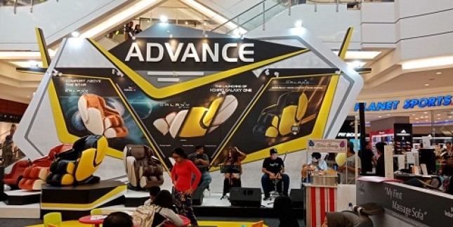 ADVANCE I-Chiro Galaxy One, kursi pijat terbaru dari ADVANCE. Resmi diluncurkan di AEON MALL BSD CITY, 04 Februari 2020