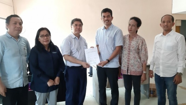 Ketua SMSI DKI Jakarta, Nandi Nanti saat Verifikasi Faktual SMSI DKI Jakarta 