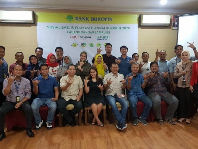 Edukasi Laku Pandai Bank Bukopin di Lampung