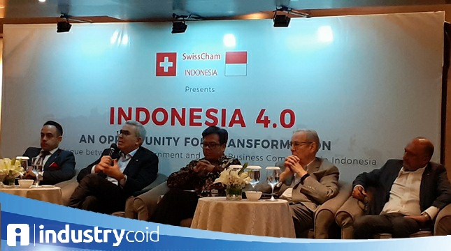 Peluncuran naskah kebijakan Advancing Indonesia 4.0 (Foto: Ridwan/Industry.co.id)