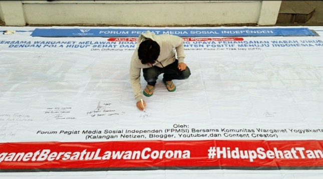 Masyarakat Bandung Lawan hoax tangkal Corona