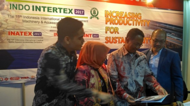 Pameran industri tekstil dan produk tekstil (ITPT) atau Indo Intertex kembali digelar pada 19 April hingga 21 April 2017 di Jakarta International Expo Kemayoran Jakarta. (Foto: Fadli Industry.co.id)