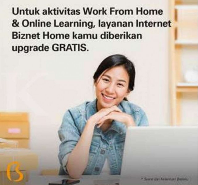 Musim Work From Home, Biznet Tingkatkan Kapasitas Bandwidth Layanan Biznet Home Gratis