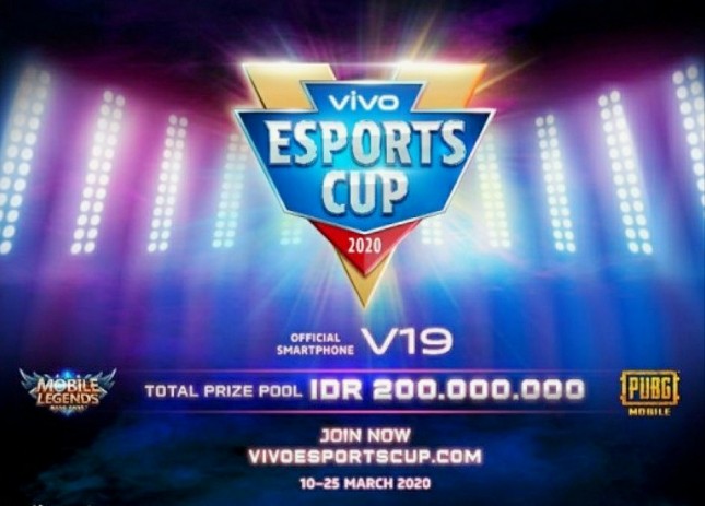 vivo Esports Cup 2020 Berhadiah Rp200 Dibuka hingga 25 Maret 2020