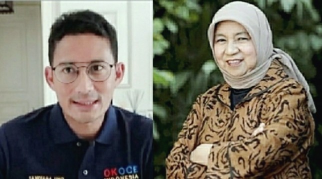 Pengusaha Sandiaga S Uno dan Nurhayati Subarkat Bos Wardah Donasi Corona di Indonesia