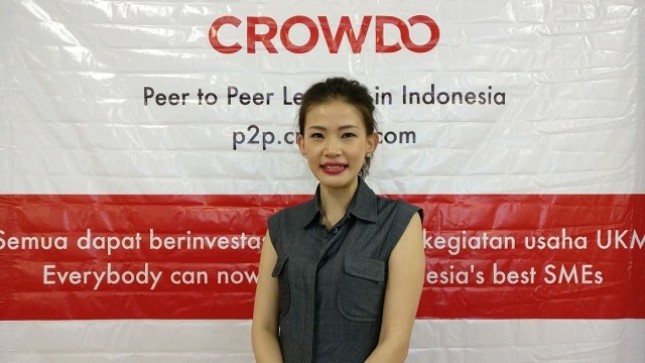 Cally Alexandra, Perwakilan Crowdo Indonesia 