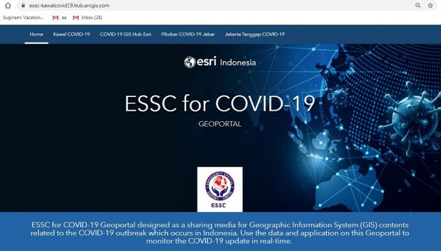 Esri Indonesia Luncurkan Geoportal Untuk Lacak COVID-19