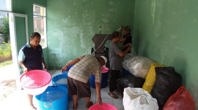 Bank Sampah Mutiara di Kelurahan Jakamulya, Kota Bekasi. (IST) 