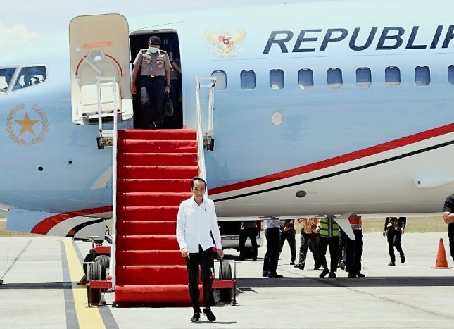 Presiden Jokowi tinjau RS di Pulau Galang