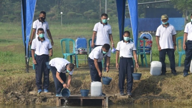Lanmar SBY Laksanakan Program Ketahanan Pangan di Tengah Pendemi Virus Corona
