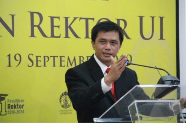 Wakil Rektor Bidang Riset dan Inovasi UI, Prof. Dr. rer. nat. Abdul Haris