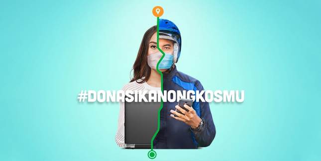 Kampanye donasikan ongkosmu yang diinisasi oleh perusahaan iklan global, Dentsu Aegis network