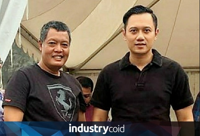 Amal Ghozali bersama Agus Harimurti Yudhoyono