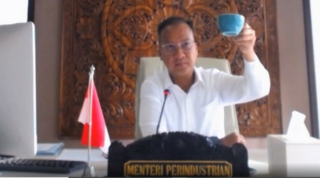 Menteri Perindustrian Agus Gumiwang Kartasasmita