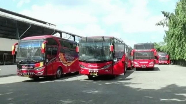 ilustrasi PO Bus (Antara) 