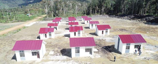20 Rumah untuk Warga Pegunungan Arfak Papua Siap Dihuni 