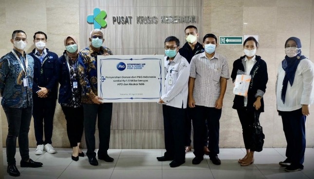 P&G Indonesia Berikan Bantuan APD senilai Rp 1,5 Miliar