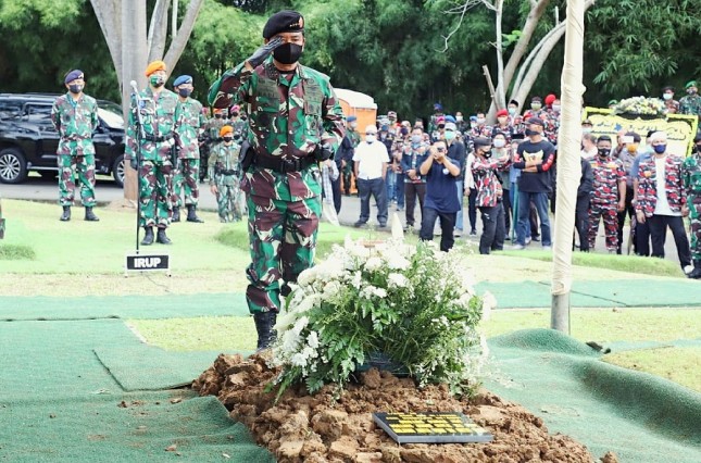 Panglima TNI pimpin Upacara pemakaman Jendral Joko Santoso