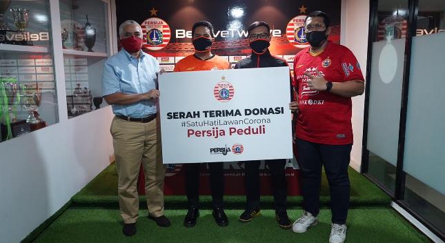 Persija Jakarta-ACT Donasi Sembako