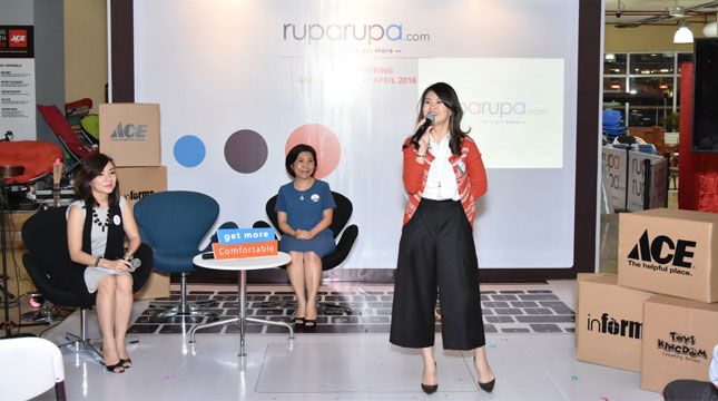 Teresa Wibowo, Direktur Ruparupa Saat Launching Ruparupa