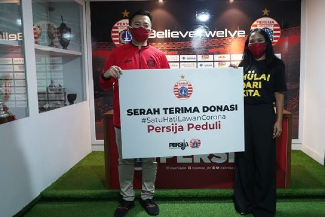 Persija Kembali Donasi ke Masyarakat Terdampak Covid-19