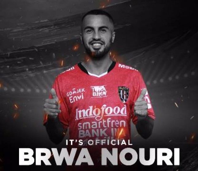 Gelandang Bali United Brwa Nouri