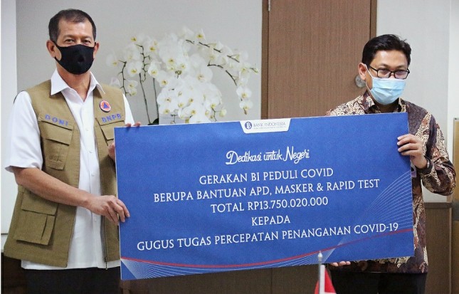 Bank Indonesia gelontorkan bantuan untuk penanganan Covid-19 