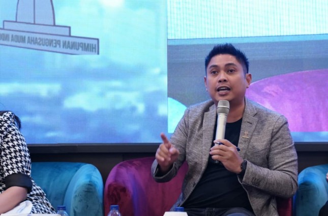 Ketua Umum Badan Pengurus Pusat Himpunan Pengusaha Muda Indonesia (BPP HIPMI) Mardani H. Maming 