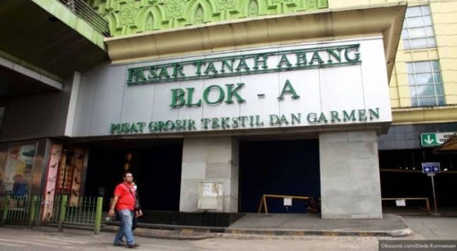 Pasar Tanah Abang (Foto: Okezone)