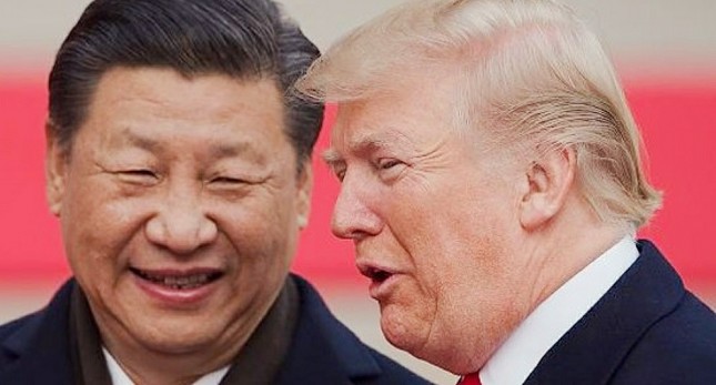 Presiden AS Donald Trump dan Presiden China Xi Jinping (ist) 