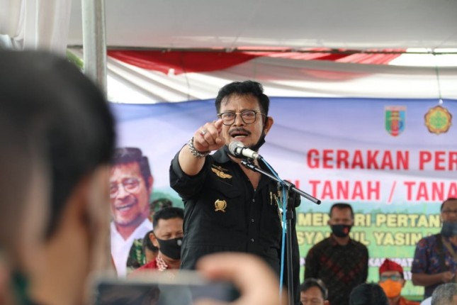 Menteri Pertanian Syahrul Yasin Limpo (Doc: Kementan)