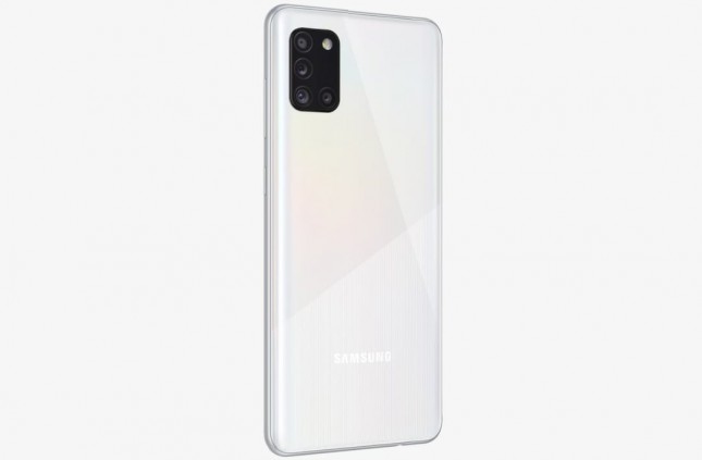 Galaxy A31 Rear Look White