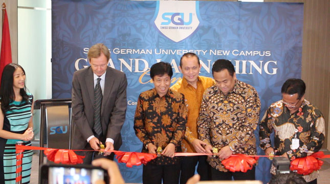 Peresmian Kampus Baru Swiss German University (SGU), di Tangerang