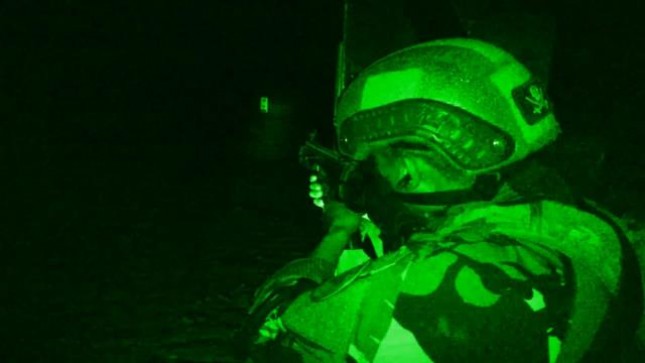 Yontaifib 3 Marinir Tingkatkan Kemampuan Menembak Malam
